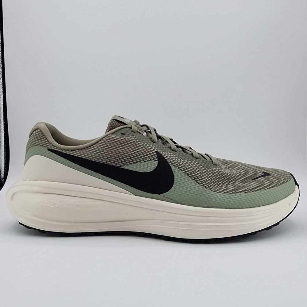 Nike Revolution 8 Shoes Mens Size‎ 13 Light Army Black Jade Horizon Sneaker NEW - Picture 2 of 11